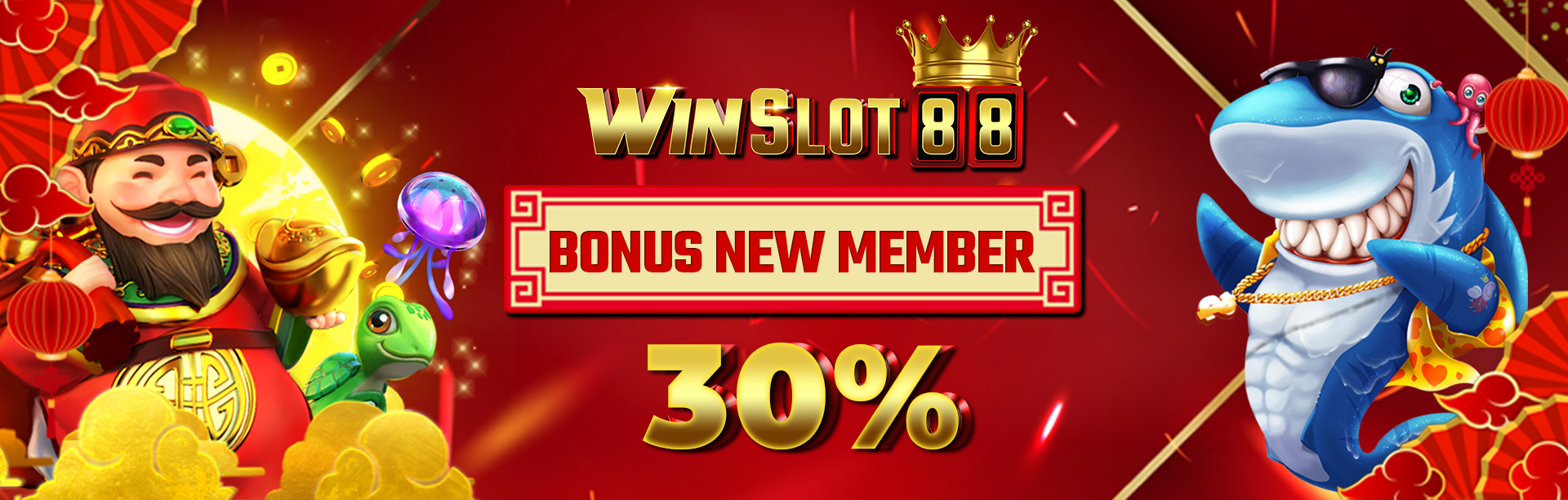 Bonus New Member 30%